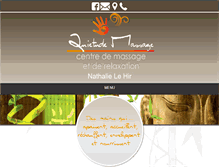 Tablet Screenshot of massage-bien-etre-brest.com